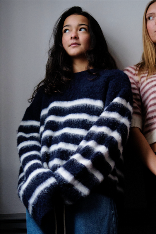 G VERONA STRIPE SWEATER