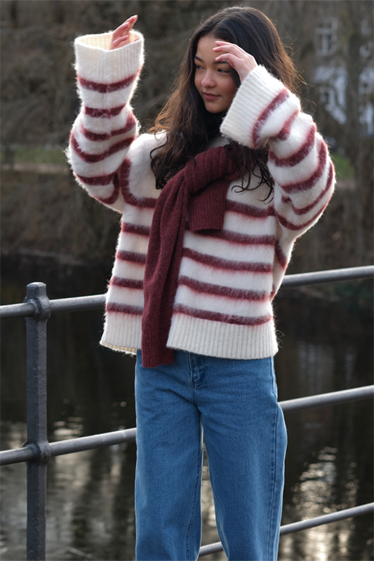 G VERONA STRIPE SWEATER
